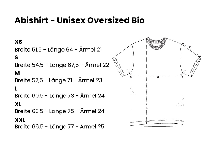 Abishirt • Unisex Oversized Bio